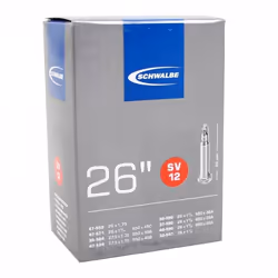 Schwalbe 10423343V, Presta valve, 26", 31.78 - 44.45 mm, 4 cm, Black, Germany