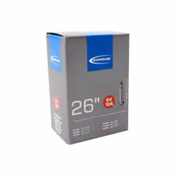 Schwalbe 10432343V, Presta valve, 26", 25.4 - 38.1 mm, 4 cm, Black, Germany