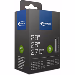 Schwalbe SV13 Presta Extra Long Valve Inner Tube - Black, 26 Inch