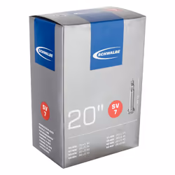 Schwalbe 10415313V, Presta valve, 20", 25.4 - 50.8 mm, 4 cm, Black, Germany