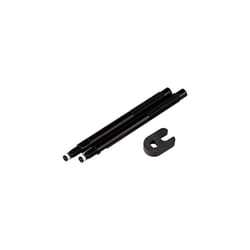 Valve Extender 2 Pack with Core Remover, Black, 65mm