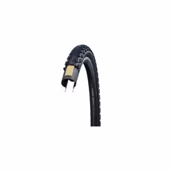 Schwalbe Land Cruiser, 24", City/Trekking, Tubeless tyre, Folding bead, Black, 50 TPI