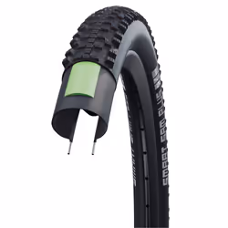 Schwalbe 11101180.01, 26", MTB, Tubular tyre, Black, 26 - 54 psi, 121 kg