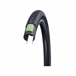 Schwalbe Marathon HS420, 28", City/Trekking, Road, Black, 85 - 130 psi, 130 psi, 70 kg