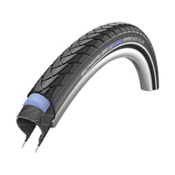 Schwalbe Tyres: Marathon Plus Performance SmartGuard Rigid Endurance Compound Tyre in Black (Margin+)-BLACK -700X28MM