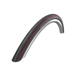 Schwalbe: Lugano II -  Black Red - 700c 25c