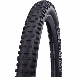Schwalbe - Tough Tom XC Race and Trail Wire Clincher Bike Tire  26 x 2.25  K-Guard  Schwalbe Basic Compound  Black