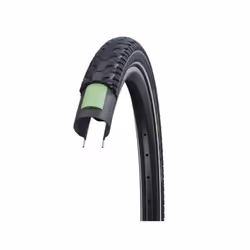 Schwalbe Energizer Plus Tour, 28", City/Trekking, Road, Tubeless Ready tyre, Black, 50 - 85 psi, 85 psi