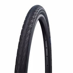 Schwalbe Delta Cruiser Plus Puncture Guard Wired Tyres Black - 700 X 28C