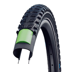 Schwalbe Marathon 365 Tire - 700 x 50  Clincher  Wire  Black/Reflective  Performance Line  GreenGuard  Addix 4Season