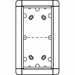 Ritto 1883270, Frame, White, Surface, 133 mm, 37 mm, 230 mm