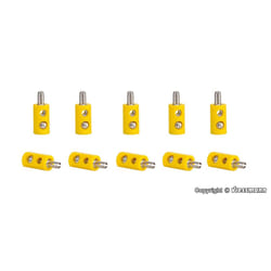 Plugs Yellow (10)