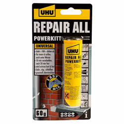 UHU 49040 3 Repair All Epoxy Putty 60g