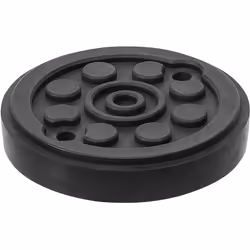 BGS technic BGS 7053 Plate for Lifting Platforms Diameter 120 mm Rubber Pad