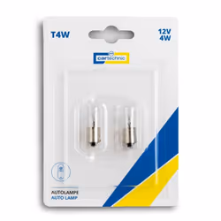 Light Bulbs; CARTECHNIC; 12 4 T4W Bulb Technology; for RENAULT, AUDI, SAAB, VAUXHALL, VOLKSWAGEN