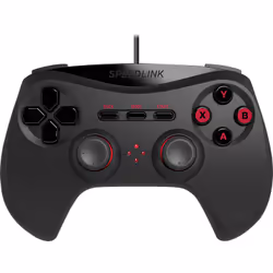 SPEEDLINK STRIKE NX, Gamepad, PC, Back button, D-pad, Start button, Analogue, Wired, USB
