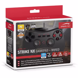 SPEEDLINK STRIKE NX Black USB Gamepad Analogue PC