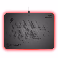 SPEEDLINK ENMATE RGB, Grey, USB powered, Non-slip base, Gaming mouse pad