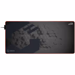 SPEEDLINK SL-620106-BK, Black, Image, Rubber, USB powered, Multi, Gaming mouse pad