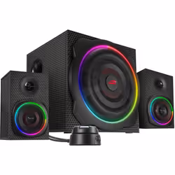 SPEEDLINK SL-830100-BK, 2.1 channels, Wired & Wireless, 60 W, 40 - 20000 Hz, Black