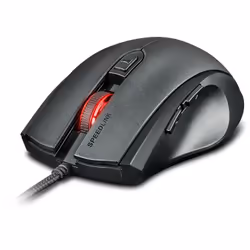 SPEEDLINK ASSERO, Ambidextrous, Optical, USB Type-A, 3200 DPI, Black
