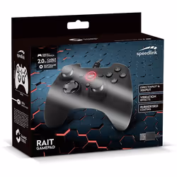SPEEDLINK RAIT Black USB Gamepad Nintendo Switch, PC, Playstation 3 - Additional view 7