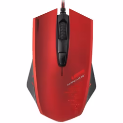 SPEEDLINK LEDOS Gaming, Ambidextrous, Optical, USB Type-A, 3000 DPI, Red