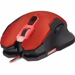 SPEEDLINK CONTUS, Right-hand, Optical, USB Type-A, 3200 DPI, Black, Red