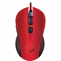 SPEEDLINK TORN, Ambidextrous, Optical, USB Type-A, 3200 DPI, Black, Red