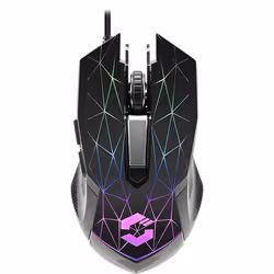 SPEEDLINK Reticos RGB, Right-hand, USB Type-A, 10000 DPI, Black