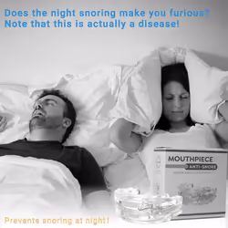 Adjustable Night Sleep Aid Bruxism Mouthpiece Mouth Guard - Orange box