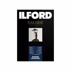 43.2cm x 15m) Ilford Galerie Textured Cotton Rag Inkjet Photo Paper Rolls 310GSM - (17"