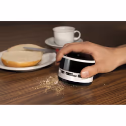 Clauss Handvac 2Clean Battery Operated Mini Cleaning Kit - Black