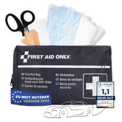 kit for car, KFZ DIN 13164, Blue, P-10019, Black