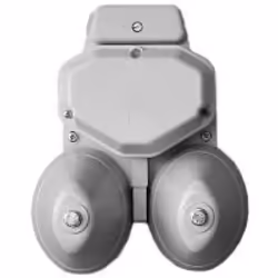 ZE Kommunikationstechnik WK 971 230V, Wired siren, IP43, Grey, 171 x 113.5 x 207 mm
