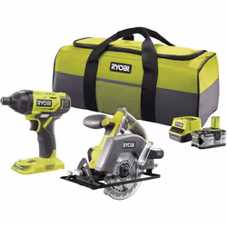 Impact driver and circular saw kit (1 x 4.0 Ah)