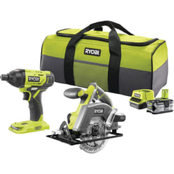 Impact driver and circular saw kit (1 x 4.0 Ah)