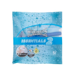 Wilkinson Sword Essentials 2 Men's Blue Disposable Razor 5's