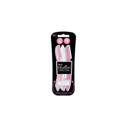 WILKINSON SWORD - Intuition Eyebrow Shaper | Facial Hair Remover And Trimmer, Exfoliating Dermaplanning Tool | 3 x Disposable Razors