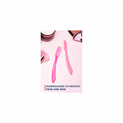 WILKINSON SWORD - Intuition Eyebrow Shaper | Facial Hair Remover And Trimmer, Exfoliating Dermaplanning Tool | 3 x Disposable Razors