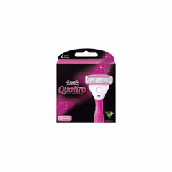 Wilkinson Sword Quattro for Women Razor Blade Refills x6