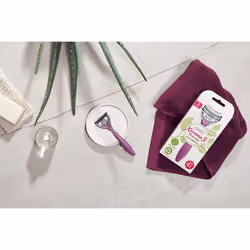 Wilkinson Sword - Xtreme 3 Beauty Eco Green X 4 - Reusable & Recyclable Women's Razor - 70 Gr - Additional view 10