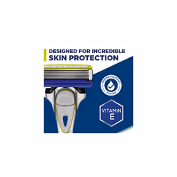 - Hydro 5 Skin Protection For Men | Hydrating Gel & Precision Trimmer | Razor Handle + 4 Blade Refills
