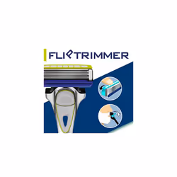 - Hydro 5 Skin Protection For Men | Hydrating Gel & Precision Trimmer | Razor Handle + 4 Blade Refills - Additional view 4