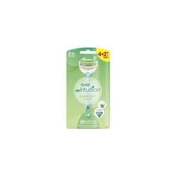 - My Intuition Xtreme 3 for Women | Comfort Sensitive | Pack of 4 + 2 Extra Disposable Razors