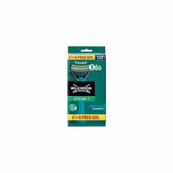Xtreme 3 Sensitive Disposable Razor for Men 8+4