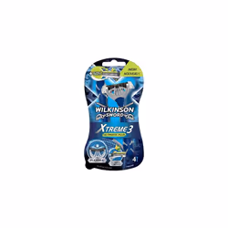 Wilkinson Sword Xtreme 3 Ultimate Men's Disposable Razors x4