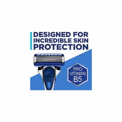 - Hydro 5 Skin Protection For Men | Hydrating Gel and Precision Trimmer | Pack of 8 Razor Blade Refills