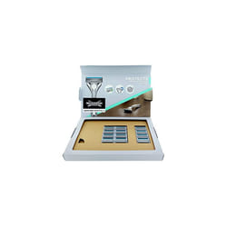 WILKINSON SWORD - Quattro Essential 4 For Men | Sensitive Titanium | 12 x Razor Blade Refills