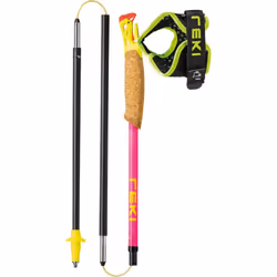 Leki Ultratrail FX.One Superlite Trekking Poles, NeonPink/NeonYellow - 115 cm